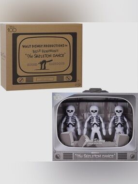 Disney 100 Years Walt Disney Silly Symphonies: The Skeleton Dance New!